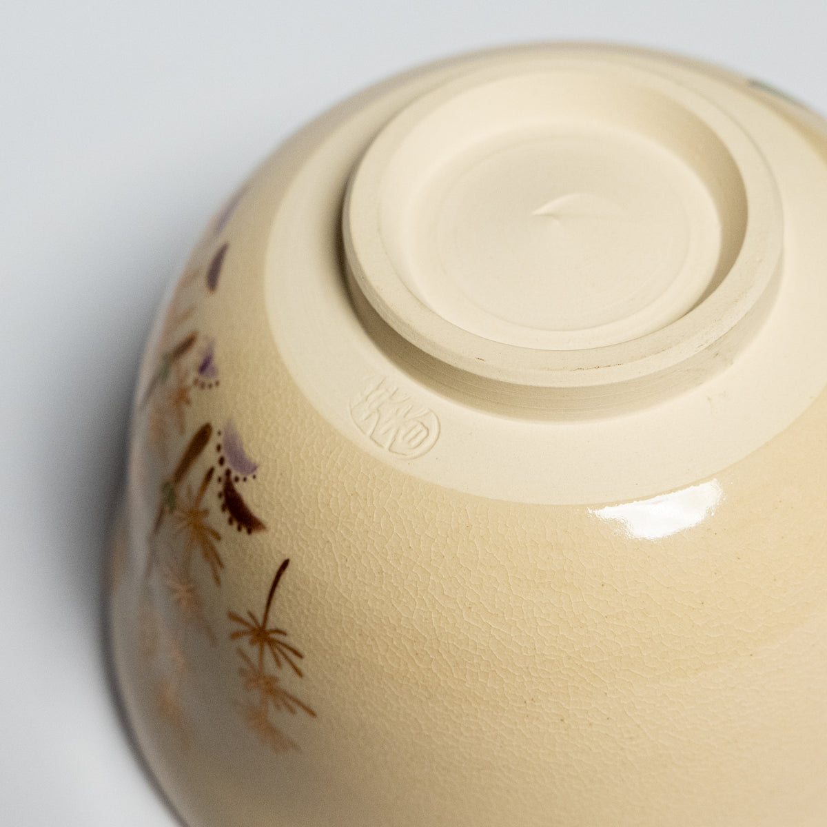 Matcha Bowl - Mino Ware "Haruno" (Spring Field)