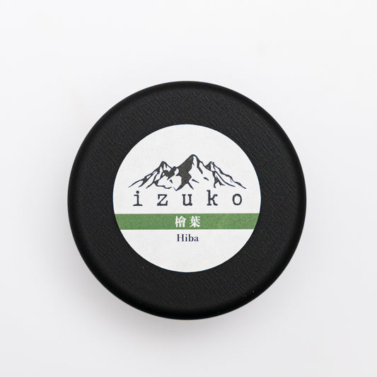 izuko fragrance Hiba & Yuzu Wood Wick Aroma Candle